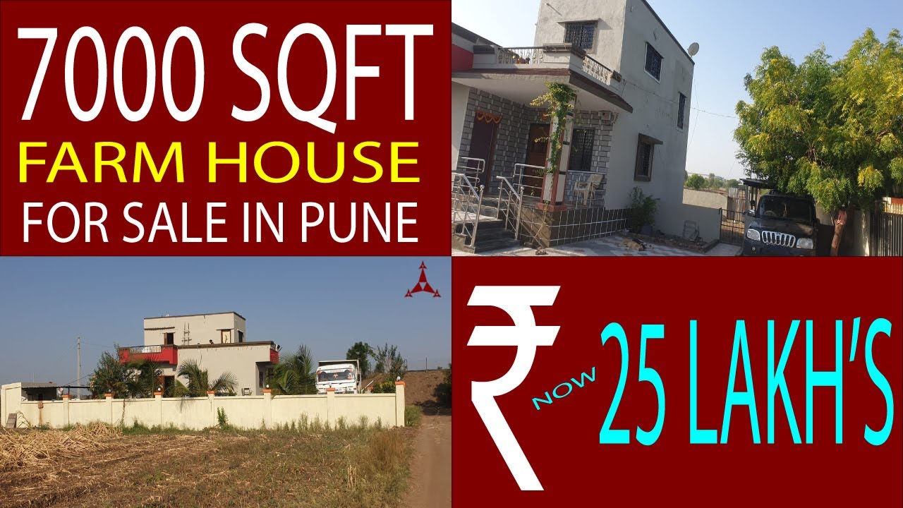 7000 SQ. FT. Farm House for sale in pune Before 21 Lakh's now 25 Lakh
