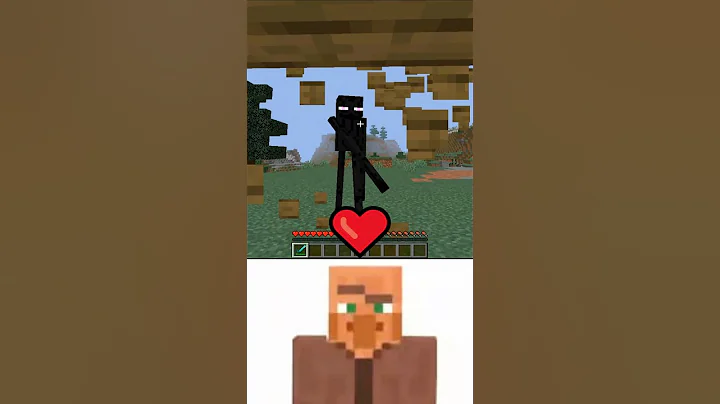 (Enderman Had ENOUGH💀) Minecraft Villager Ei Ei Ei Memes #shorts #minecraft #memes