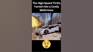 Thumbnail of Lamborghini Crashes After Carshow 😢#shorts #lamborghini #carcrash #car #safetyfirst #viral