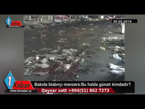 Bakıda biabırçı mənzərə:Bu halda günah kimdədir?