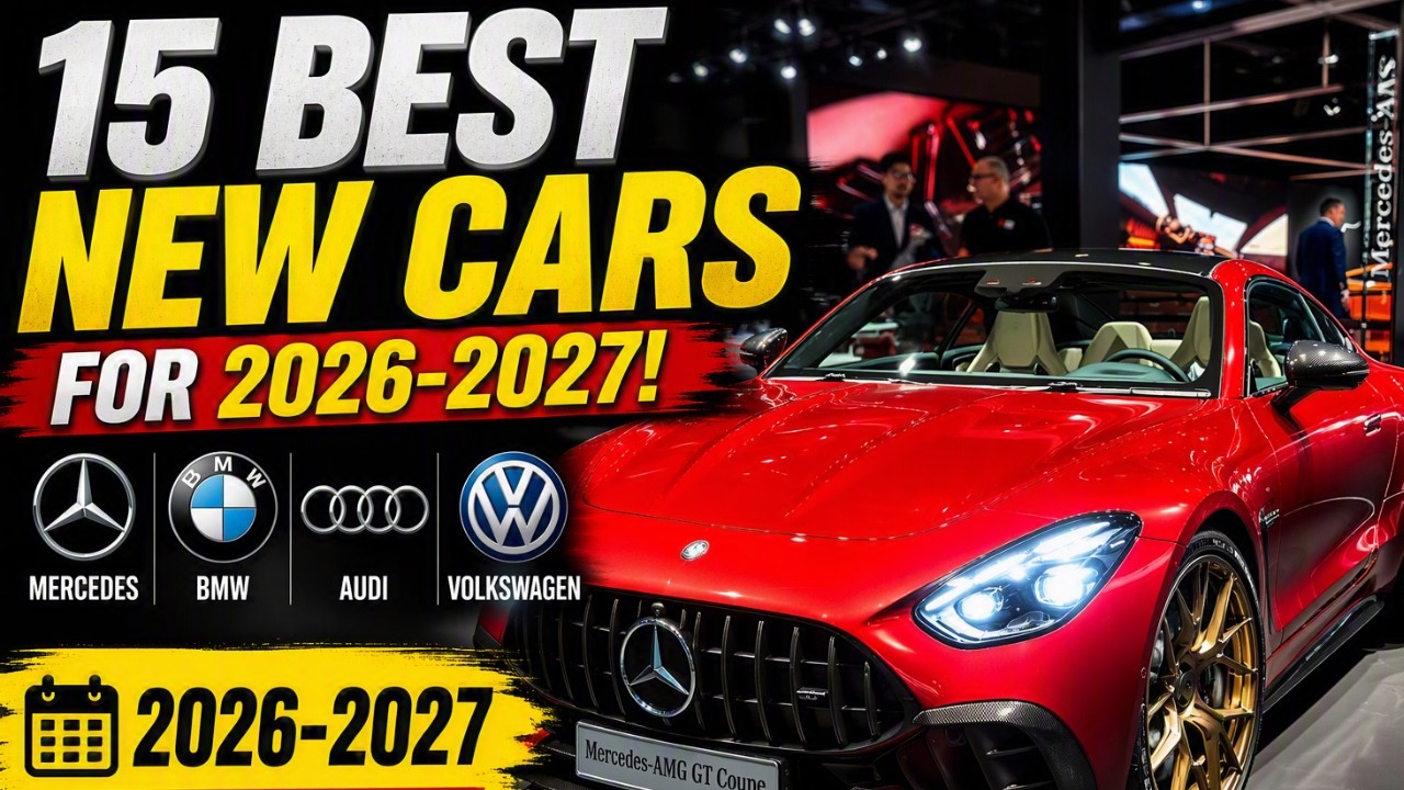 15 Καλύτερα Νέα Αυτοκίνητα Για 2026-2027! Mercedes, BMW, Audi, Volkswagen – Video