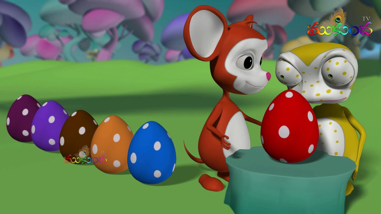 learn colors with chameleon | Chameleon Changing Color | Color Songs for Kids | Mukunda tv