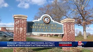 Schools go remote after teen drinking party