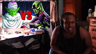 Piccolo vs Martian Manhunter The Rap Battle [Reaction Video]