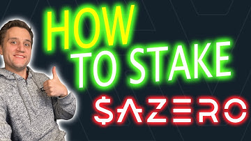 How to stake Azero! 13.5% APR!  simple & easy to follow