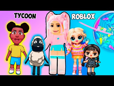 НОВЫЙ ТАЙКУН УЭНЗДЭЙ И ЭНИД VS АМАНДА И БАРАШ В РОБЛОКС | Wednesday Tycoon