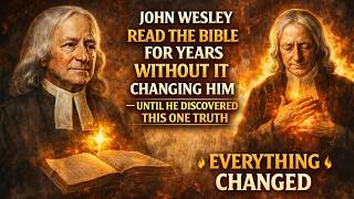 John Wesley Read the Bible for Years Without It Changing Him — Until He Discovered This One Truth