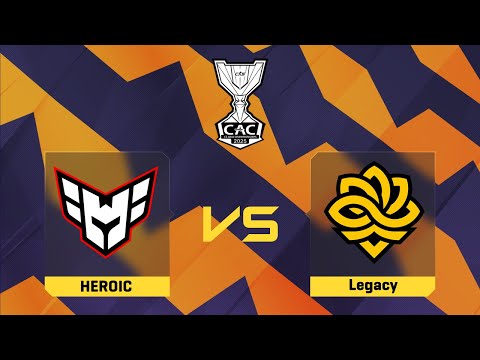 HEROIC проти Legacy | Карта 3 | PWE CAC 2025