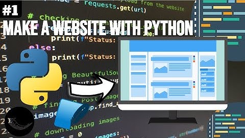 Python Website Full Tutorial Series- Flask, Authentication, Databases & More | Tutorial 1 | Flask |