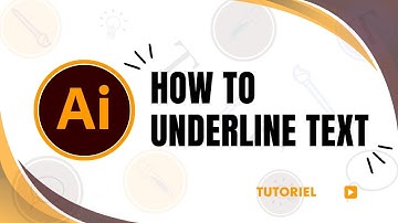 How to underline text in Illustrator