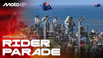 Rider Parade | 2025 Australian GP