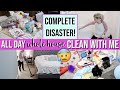 *NEW! 😱COMPLETE DISASTER WHOLE HOUSE CLEAN WITH ME 2019 | ALL DAY CLEAN | MAJOR CLEANING MOTIVATION