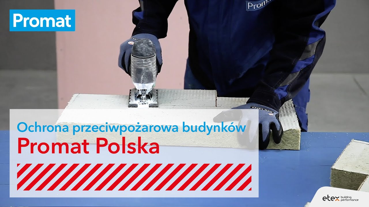 Zabezpieczenia ogniochronne od Promat - zwiastun serii filmów instruktażowych