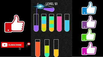 Water Sort Puzzle Level 51