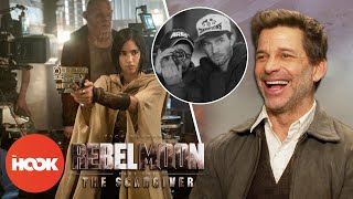 Zack Snyder Opens Up About Working With Son Eli Snyder On Rebel Moon | @TheHookOfficial