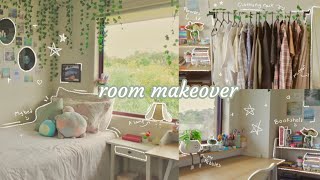 Aesthetic room makeover + room tour | pinterest inspired 🌷🌿
