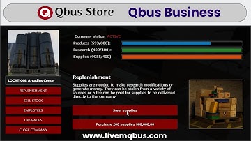 Qbus Business Script | Multiple Companies | Qbus Companies