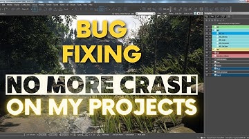 Showing the bug crash of the Editor of CryEngine 3 and how to fix it