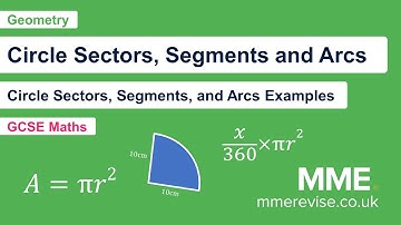 Geometry - Circle Sectors, Segments and Arcs Examples