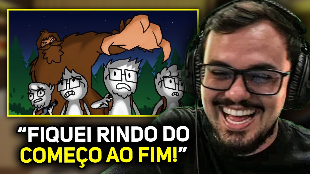 FALL REAGE: ANIMAÇÃO DOS COLEGAS CAÇANDO O PÉ GRANDE