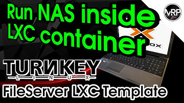 Host NAS inside LXC Container | TurnKey FileServer LXC Template | Proxmox Home Server | Home Lab