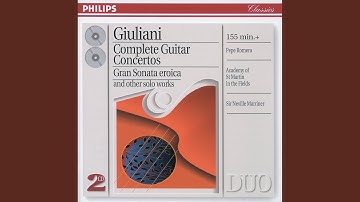 Giuliani: Introduction, Theme with Variations and Polonaise in A, Op. 65: Introduction
