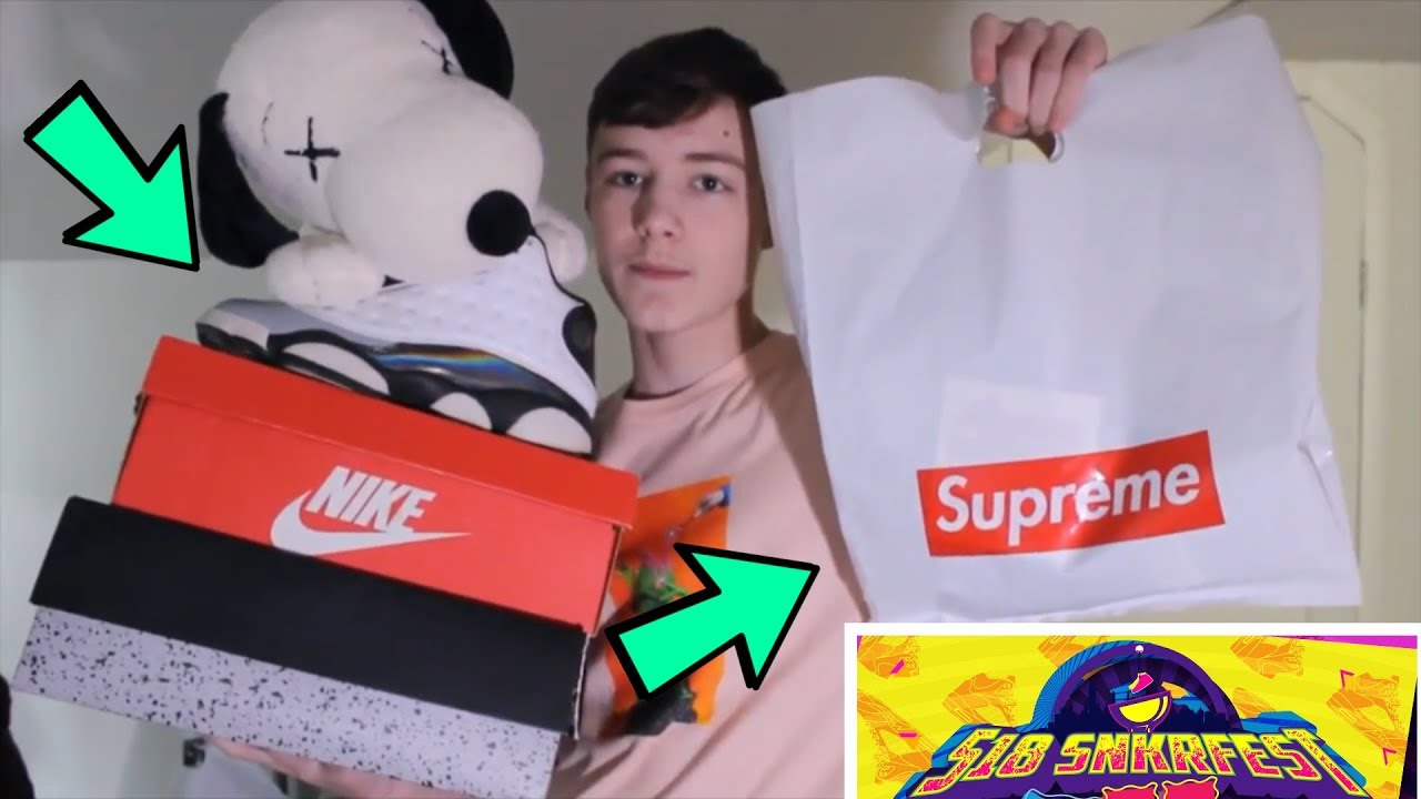 518SNEAKERFEST V PICKUPS! CRAZY 3 FOR 1 SNEAKER TRADE, RARE SUPREME & GIVEAWAY WIN!