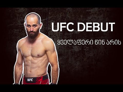ზვიად ლაზიშვილი - Debut In UFC (Highlights)