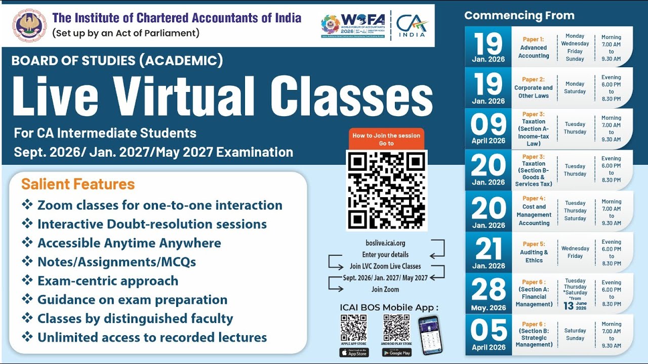 Intermediate Paper 1:AA | Topic: Assets Based Accounting Standards | Session 1 | 08 March, 2026