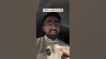 Don’t focus on GPA ❌
