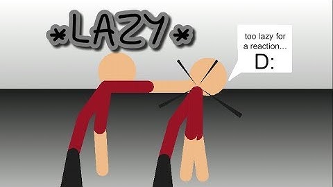 An animation i made while i was bored | (10FPS) | LAZY | StickNodes