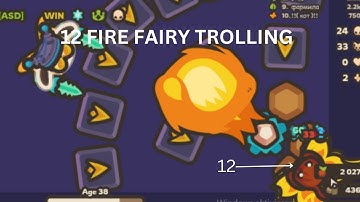 Taming.io | TROLLING WITH 12 FIRE FAIRY