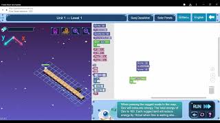 ICode Hackathon Unit 1 Level 1 Solar Panels