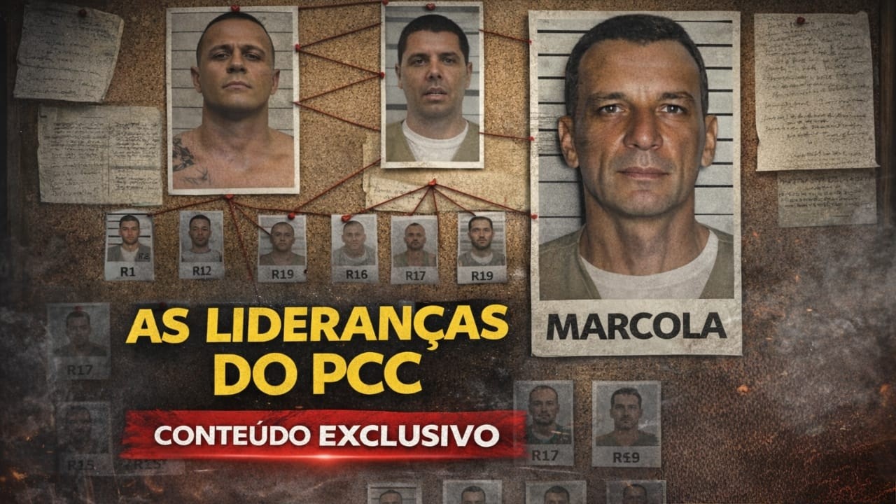 NOVAS INFORMAÇÕES DOS LIDERES DO PCC. IMPRESSIONANTE!