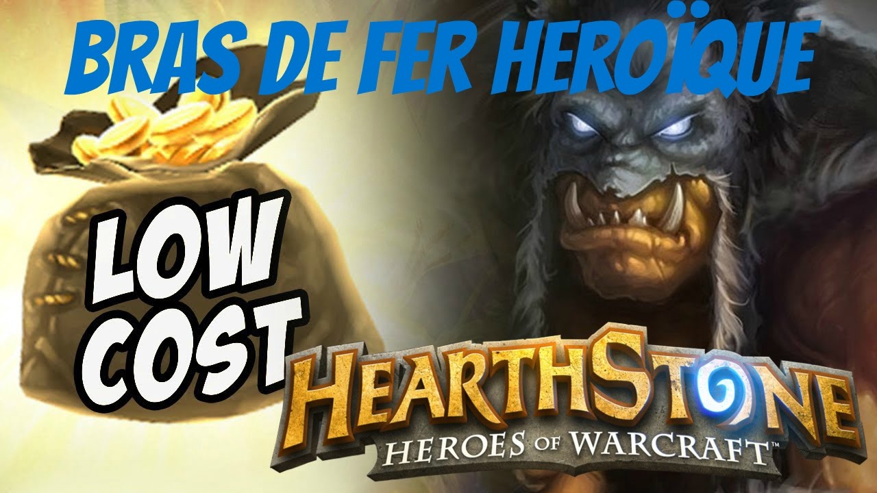 HearthStone Bras de Fer Héroïque Deck Chasseur Low Cost 3 YouTube
