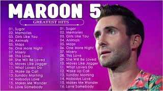 Maroon 5 - Greatest Hits Full Album - Best Songs Collection 2023