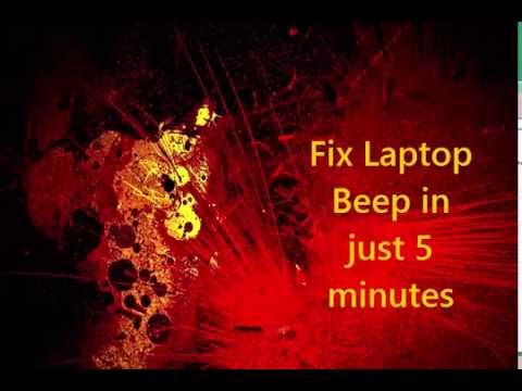 How to Fix Laptop Beep Problem and Keyboard Stuck Keys [Very Easy]