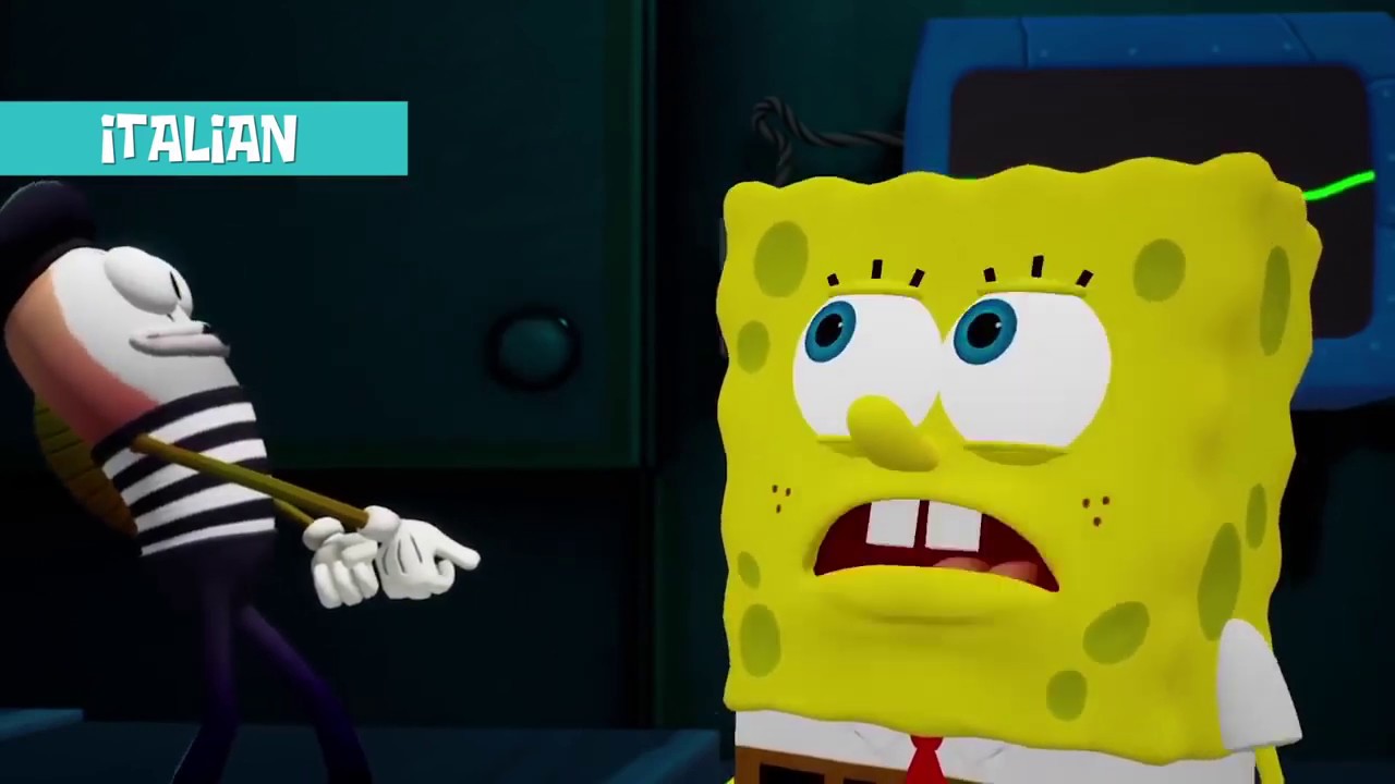 s voice in different languages in this latest trailer for SpongeBob SquareP...