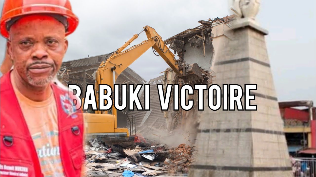 🚨🚨🚨URGENT: DEMOLITION A LA PLACE VICTOIRE SABOTAGE OU RÈGLEMENT DE COMPTE. FILS MUKOKO ABANDI MUSALA