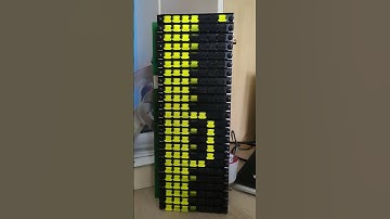 FOK-GYEM Speed test (flip-dot goes brrr)