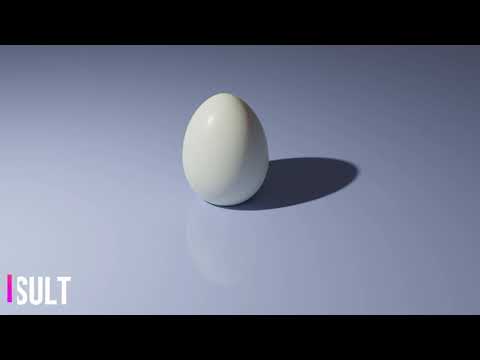 How to Make an Egg in Blender 3D | Time-lapse | Made In Blender 2.82 | Dreamworld 3D