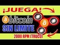 BTCSpinner BITCOIN GRATIS todo el día y Truco de las 2000RPM