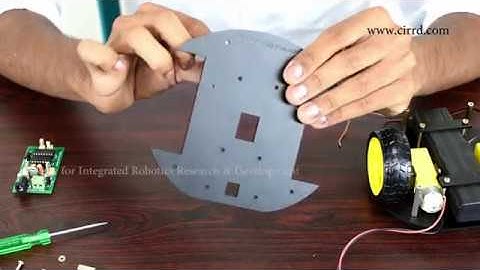 Centre For Integrated Robotics Research & Development CIRRD Line Following Robotic Kit Assembling