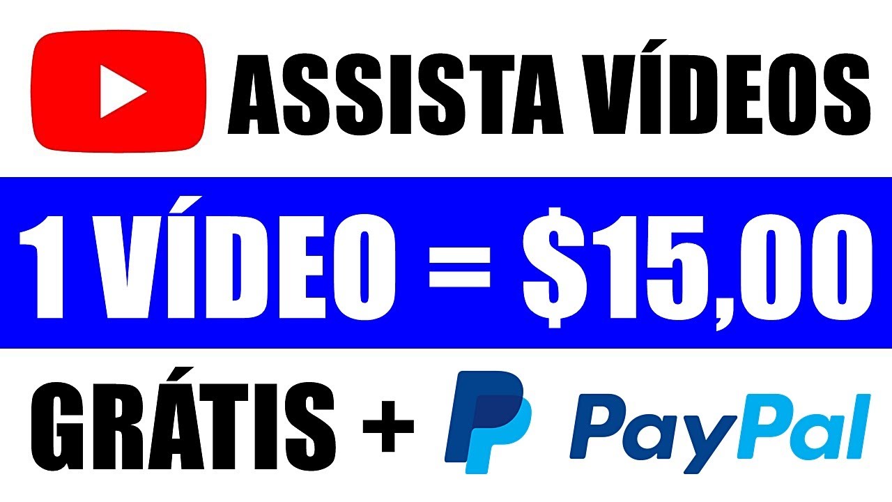 Vazou um Site que Paga $15,00 Para Cada Vídeo que Você Assiste! [Via PayPal] Ganhar Dinheiro Online