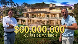 INSIDE A $60 MILLION CLIFF SIDE MANSION | JOSH ALTMAN | REAL ESTATE | EPISODE #64