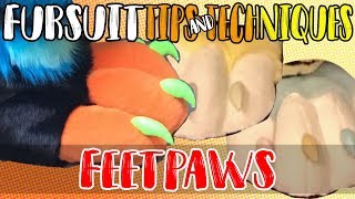 Fursuit Tips&Techniques: Feetpaws