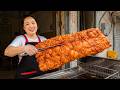 🥢 This Giant Youtiao Is Crispy Outside, Soft Inside, and So Satisfying 🤤 - Chinese Street Food