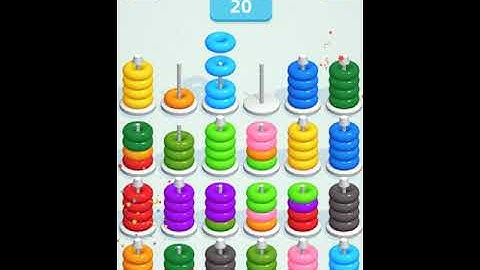 Hoop Sort Puzzle Level 541 - 550 Walkthrough | PuzzleChallenge ✔️