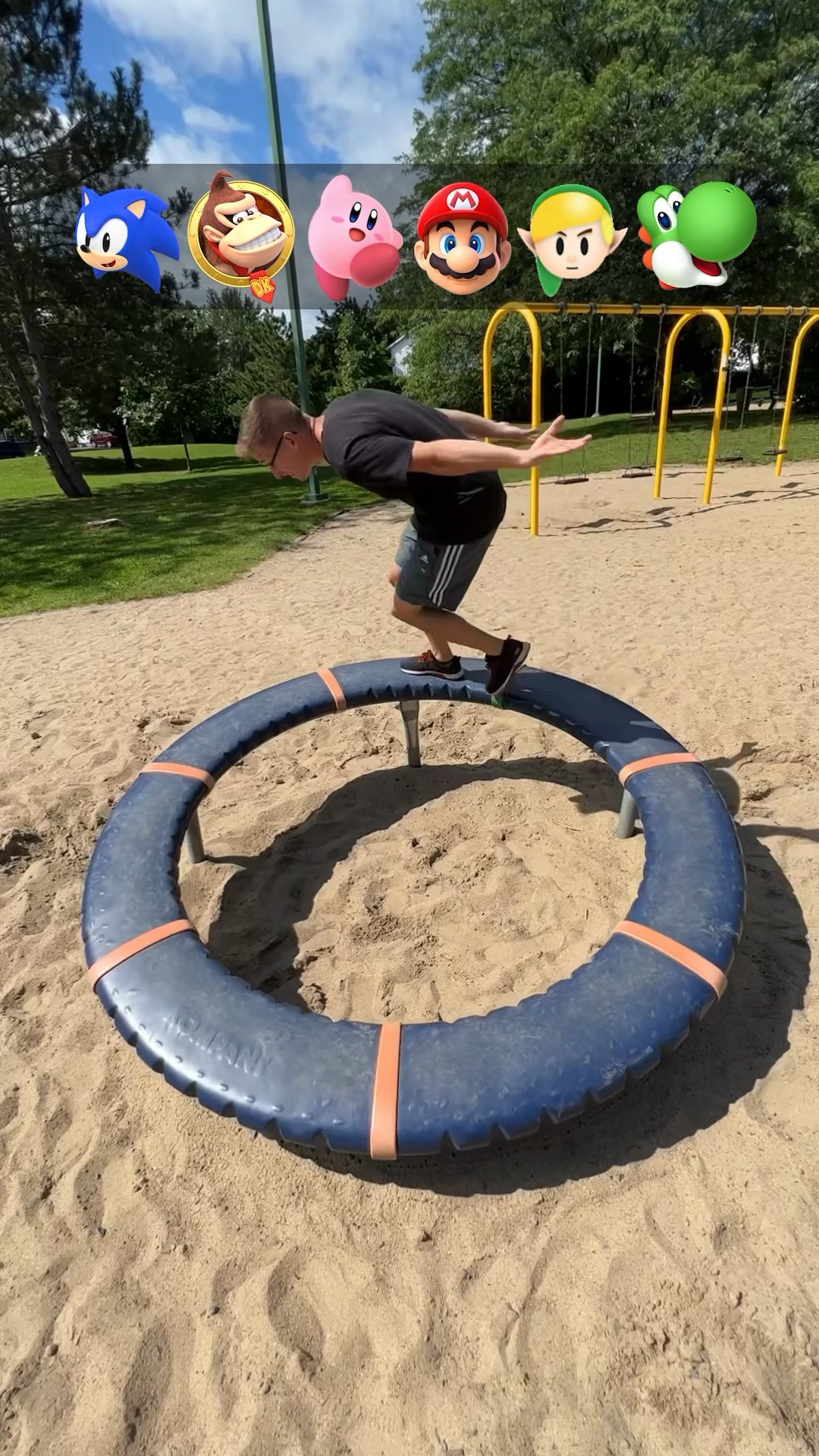 How Different Game Characters use Playgrounds ?