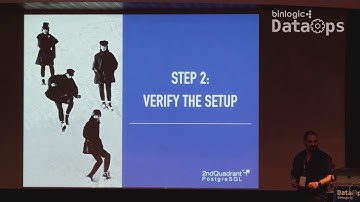 DataOps Barcelona- Backup and Disaster Recovery of PostgreSQL databases- part1